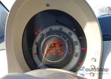 2013 Fiat 500 Pop z USA, uszkodzony, nr VIN 3C3CFFARXDT742379